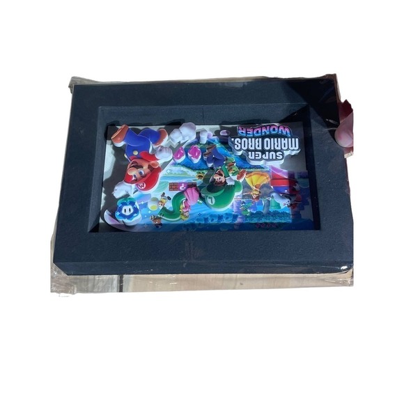 BRAND NEW! Nintendo Super Mario Bros Wonder Shadow Box Target Exclusive, SEALED - Picture 2 of 3